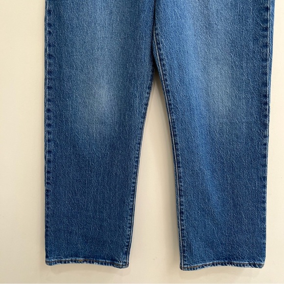 Levi’s Premium Denim RIBCAGE Straight Ankle Jeans In Jeans Color Women’s Size 30 - Picture 7 of 16